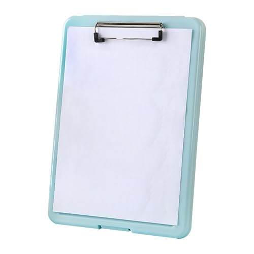 Ordnungsbox A4 – A4 Aktenbox, Dokumentenbox | Aktenordner, Papieraufbewahrungsbox, Dokumentenhalter, Papierhalter, tragbarer Papierhalter, für Schule und Zuhause von Generic