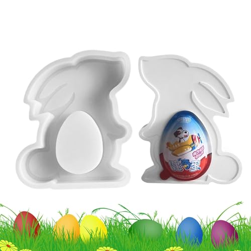 -Bunnies aus Silikon: Gips mit Kaninchenkandelaber, Epoxidharz, Zementschiff, Fondant und Cookie, Osterdekoration, Kunsthandwerk Dekoration -Bunnies aus Silikon: Gips mit Kaninchenkandelaber, Epoxidharz, Zementschiff, Fondant und Cookie, Osterdekoration, Kunsthandwerk Dekoration von Generic
