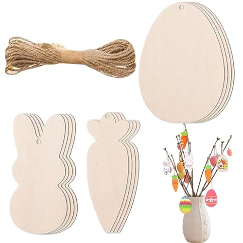 -Holzschnitte, Holzausschnitt, Karottenzeichen von Easter Bunny, Frühlingsdekoration, Klassenzimmer, handgefertigt, für Kinder, Erwachsene -Holzschnitte, Holzausschnitt, Karottenzeichen von Easter Bunny, Frühlingsdekoration, Klassenzimmer, handgefertigt, für Kinder, Erwachsene von Generic