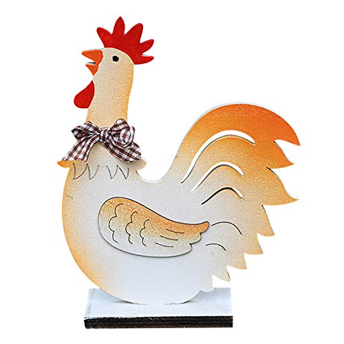Osterhuhn mit Schleifen Holz Tischschild Tischdekoration Frühlings Tischdekoration Schreibtisch Dekoration für Büro Zuhause Party Easter Decoration Osterndeko Geschenke Männer Ostern Osterhuhn mit Schleifen Holz Tischschild Tischdekoration Frühlings Tischdekoration Schreibtisch Dekoration für Büro Zuhause Party Easter Decoration Osterndeko Geschenke Männer Ostern von Generic