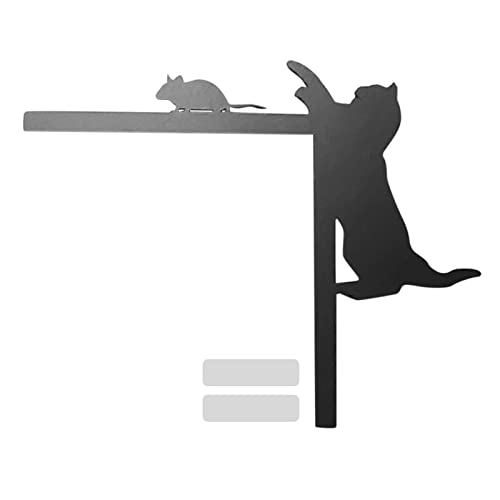 Ostern Katze und Tür Eckdekoration Holz Tür Ecktür Rahmen Dekoration Wandaufkleber Urlaub Deko Ostern Türrahmen Dekoration Ostern Türrahmen Dekoration Ostern Türrahmen Dekoration Hase Xky487 von Generic