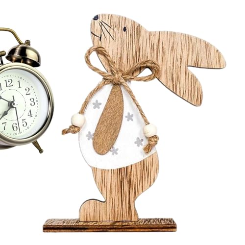Ostern Tischdekoration - Holzhasen Ornamente Dekorative, Osterfiguren Zuhause Vintage | Holzschilder Für Osterfest, Schreibtischdeko Wohnzimmer Büro, Frühlingshafte Tischdeko Für Feste Feiern Ostern Tischdekoration - Holzhasen Ornamente Dekorative, Osterfiguren Zuhause Vintage | Holzschilder Für Osterfest, Schreibtischdeko Wohnzimmer Büro, Frühlingshafte Tischdeko Für Feste Feiern von Generic