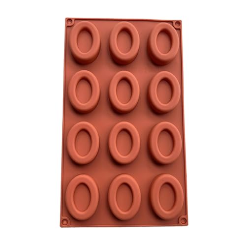 Ovales Silikonform - -Handwerksform für Harzprojekte und Seifenherstellung, weiche flexible ovale Gitterschale | Multiple Slot Form für Kunstprojekte Lotion Kerzenhandwerk, Hochtemperatur -Si Ovales Silikonform - -Handwerksform für Harzprojekte und Seifenherstellung, weiche flexible ovale Gitterschale | Multiple Slot Form für Kunstprojekte Lotion Kerzenhandwerk, Hochtemperatur -Si von Generic
