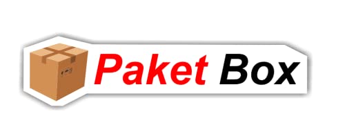 Paketbox Kennzeichnung Aufkleber für Ihre Paketbox Symbol Aufkleber (RP37) (15 cm x 4 cm) von Generic
