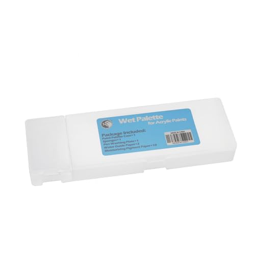 Palette bleibt nass zum Malen, Nasslackpalette | Professionelle, nass bleibt – tragbares Miniatur-Malwerkzeug für den Außenbereich, Farbkonservierung Palette bleibt nass zum Malen, Nasslackpalette | Professionelle, nass bleibt – tragbares Miniatur-Malwerkzeug für den Außenbereich, Farbkonservierung von Generic