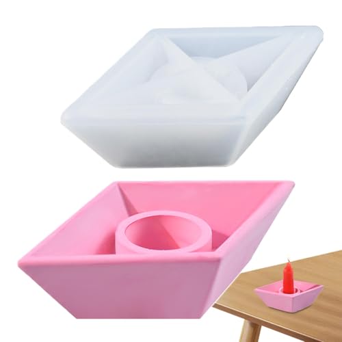 Papierkerzenhalterform - Kreative Kerzenformen, ausgezeichnete Backform für Kerzenhalter, Silikongießformen für Epoxidharz und Beton, Kerzenhalter Harzform, m Papierkerzenhalterform - Kreative Kerzenformen, ausgezeichnete Backform für Kerzenhalter, Silikongießformen für Epoxidharz und Beton, Kerzenhalter Harzform, m von Generic