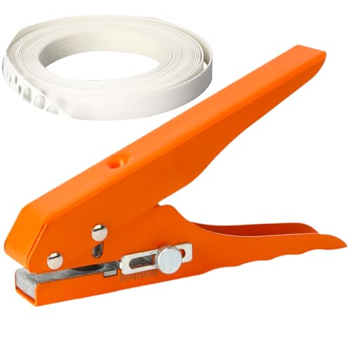 Papierloch -Perforator, Schraubenabdeckungsbohrer | Heavy Duty Hole Puncher - Verstellbares Hand Carpentry -Werkzeug 8 Mm Zange Für Papierkarten Und Film D. Papierloch Puncher Hespy Duty Hole Puncher von Generic