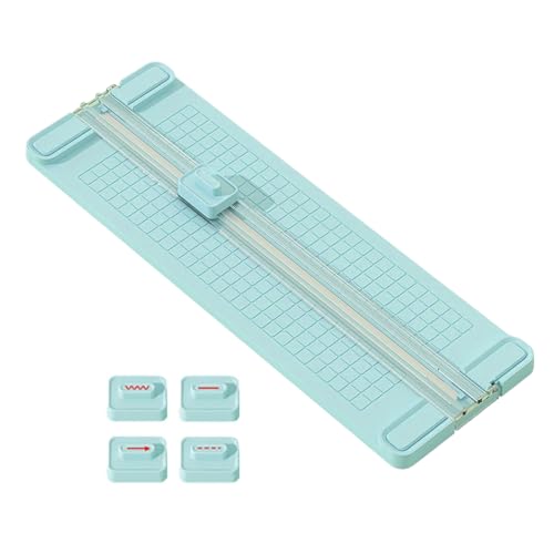 Papierschneider – Präziser Papierschneider | Blattschneider | Präziser Blattschneider mit automatischem Sicherheitsschutz zum Schneiden von Gutscheinen Laminiergerät Kartenschneider von Generic