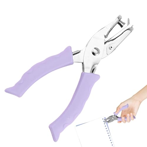 Papierstanzer, tragbarer Locher mit einem Loch, Papierstanzwerkzeug für Scrapbooking | Ergonomisches Stanzwerkzeug für Scrapbook-Papier – tragbarer Locher für Werkzeuge Papierstanzer, tragbarer Locher mit einem Loch, Papierstanzwerkzeug für Scrapbooking | Ergonomisches Stanzwerkzeug für Scrapbook-Papier – tragbarer Locher für Werkzeuge von Generic