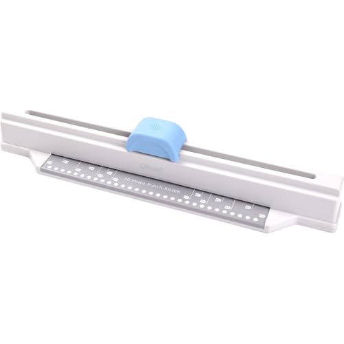 Papierstanzer für Bastelpapier, Papierstanzer für Handwerk | Stanzmaschine für A4-Papier, handgeschoben | Locher mit losen Blättern für Papier, Grußkarten, Kahie von Generic