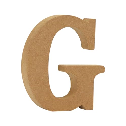 Papp Buchstaben,Dekoration Holznummer Papp-Buchstabe,Selbstklebende Buchstaben,Große Pappe Zum Basteln,Pappbuchstaben Groß,Holzbuchstaben Pappmaché Holzdekorationen für Zuhause, Wand, Party von Generic