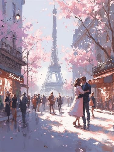 Paris Diamond Painting Erwachsene 30x40cm Diamond Painting Klein Bastelset Kinder ab 7 jahre Diamant Malerei Paar Diamanten Malen Nach Zahlen Crystal Cross Stickerei Malerei Kits für Geschenke z2-t Paris Diamond Painting Erwachsene 30x40cm Diamond Painting Klein Bastelset Kinder ab 7 jahre Diamant Malerei Paar Diamanten Malen Nach Zahlen Crystal Cross Stickerei Malerei Kits für Geschenke z2-t von Generic