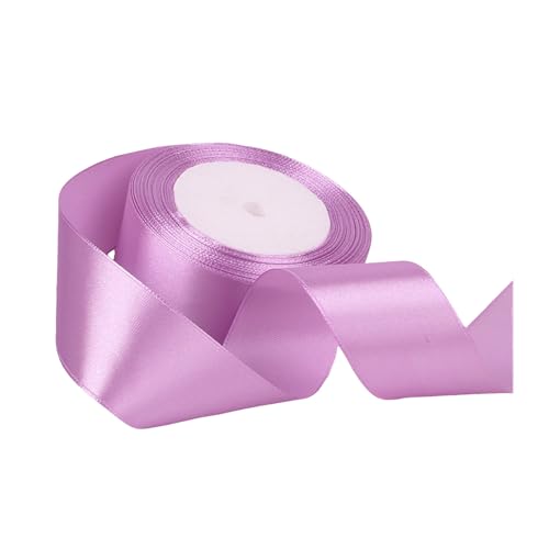 Pastellfarbenes Band (4 cm), pastellfarbenes Regenbogen-Satinband, Ostern-Band, DIY-Bands für Rosen-Dekoration, Seidenband, Kuchenverpackungsband, Weihnachtsband (F) von Generic