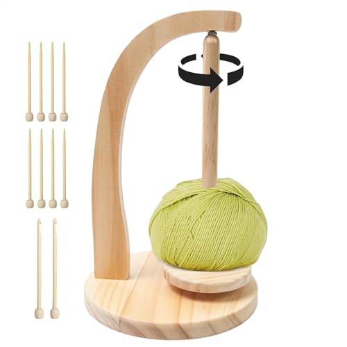 Pendelgarnhalter, magnetischer Garnspender aus , Häkelgarn-Organizer für Decken, Hüte, Strickjacken, Pullover, Kunsthandwerk von Generic