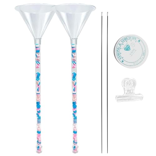 Perlentrichter-Set – Trichter für Perlen, Trichter für Tonperlen | Trichter für Perlen, Armbandherstellung, Perlen-Trichternadeln, Fertigungszubehör Perlentrichter-Set – Trichter für Perlen, Trichter für Tonperlen | Trichter für Perlen, Armbandherstellung, Perlen-Trichternadeln, Fertigungszubehör von Generic
