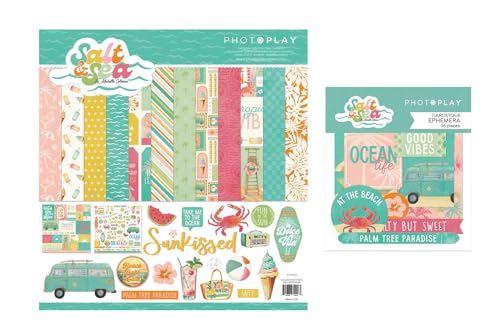 Photoplay Salt & Sea Collection Bundle – 30,5 x 30,5 cm Sammelset + Ephemera-Karton-Stanzformen Photoplay Salt & Sea Collection Bundle – 30,5 x 30,5 cm Sammelset + Ephemera-Karton-Stanzformen von Generic