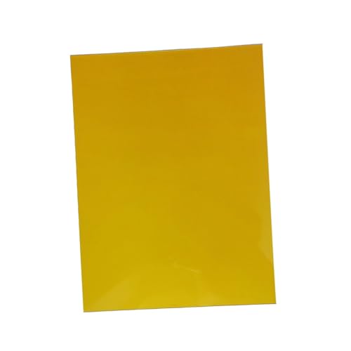 Photopolymer Platte, Gelb, Buchdruck, DIY, 20 cm X 30 cm, 1 Blatt, Stempelherstellung von Generic