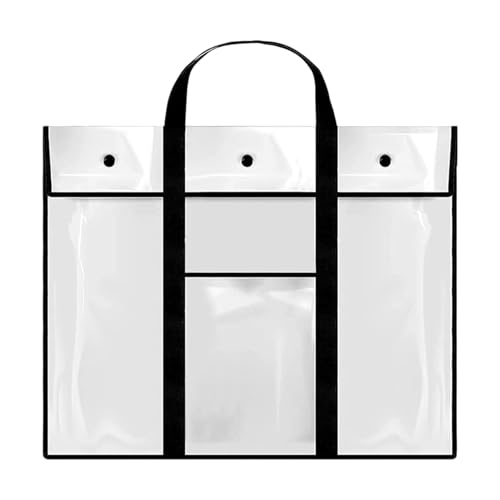 Pinnwand-Aufbewahrung, Plakatständer zur Aufbewahrung | großer transparenter Posterorganisator, PVC-Pinnwand-Halter, Aufbewahrungsorganisator von Generic