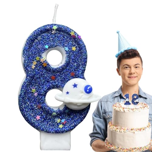 Planet Themenkerzen Raumschiffe Zahl 0-9 Kerzen – Geburtstagskerzen Zahlen | Partyzubehör Kuchendekoration | Neuheit Kuchen Topper Dekorative Kerzen für Freunde Familie Planet Themenkerzen Raumschiffe Zahl 0-9 Kerzen – Geburtstagskerzen Zahlen | Partyzubehör Kuchendekoration | Neuheit Kuchen Topper Dekorative Kerzen für Freunde Familie von Generic
