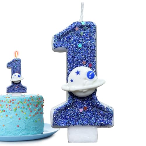 Planet Themenkerzen Raumschiffe Zahl 0-9 Kerzen – Geburtstagskerzen Zahlen | Partyzubehör Kuchendekoration | Neuheit Kuchen Topper Dekorative Kerzen für Freunde Familie Planet Themenkerzen Raumschiffe Zahl 0-9 Kerzen – Geburtstagskerzen Zahlen | Partyzubehör Kuchendekoration | Neuheit Kuchen Topper Dekorative Kerzen für Freunde Familie von Generic