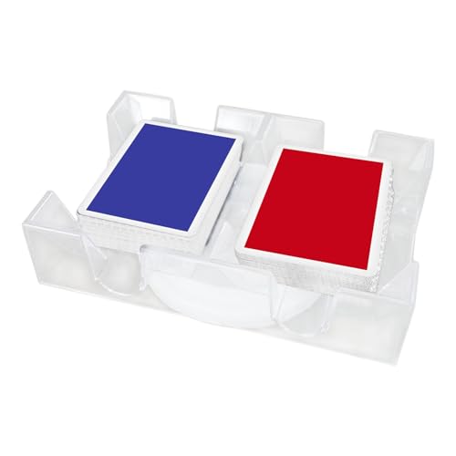 Play Card Support Tragbares Briefablage, drehbarer Kartenhalter, transparent, langlebig, einfacher Kartenhalter, stabile Drehplatte für Rummy, Korb und Brettspiele Play Card Support Tragbares Briefablage, drehbarer Kartenhalter, transparent, langlebig, einfacher Kartenhalter, stabile Drehplatte für Rummy, Korb und Brettspiele von Generic