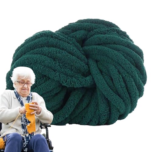 Plüschgarn, weiches Samtgarn, dickes Garn zum Stricken, , weiches Plus-Garn, Kunsthandwerk, Nähzubehör für Socken, Handschuhe, Schuhe von Generic