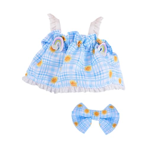 Plüschpuppe Hosen Rock Kleidung Kostüme Mode DIY Vorsiedlung, Spiele Klammerkrock Machen Ihre Eigenen Puppen für 17 cm Puppen, Hellblau Plüschpuppe Hosen Rock Kleidung Kostüme Mode DIY Vorsiedlung, Spiele Klammerkrock Machen Ihre Eigenen Puppen für 17 cm Puppen, Hellblau von Generic