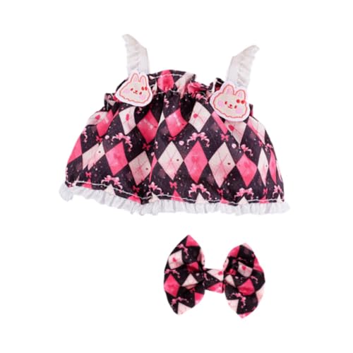 Plüschpuppe Hosen Rock Kleidung Kostüme Mode DIY Vorsiedlung, Spiele Klammerkrock Machen Ihre Eigenen Puppen für 17 cm Puppen, Rosa Plüschpuppe Hosen Rock Kleidung Kostüme Mode DIY Vorsiedlung, Spiele Klammerkrock Machen Ihre Eigenen Puppen für 17 cm Puppen, Rosa von Generic