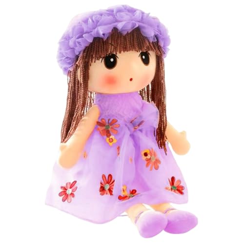Plüschpuppe Mädchen | Sweetheart Rag Doll Cuddle | Handgemachte Lappenpuppen Weiche handgemachte Puppe Mit Hutrock Mit Kleidung Für Kinder Ideal Für Kinder Plüschpuppe Mädchen | Sweetheart Rag Doll Cuddle | Handgemachte Lappenpuppen Weiche handgemachte Puppe Mit Hutrock Mit Kleidung Für Kinder Ideal Für Kinder von Generic