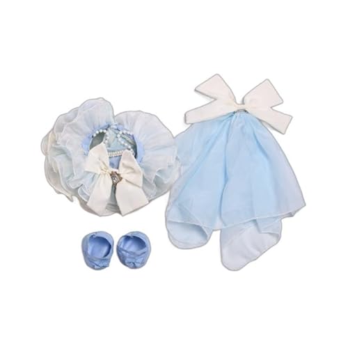 Plüschpuppe Tube Top Kleid mit Schuhen, Kleidung Zum Selbermachen von Puppen für 38 cm Große Puppen Plüschpuppe Tube Top Kleid mit Schuhen, Kleidung Zum Selbermachen von Puppen für 38 cm Große Puppen von Generic