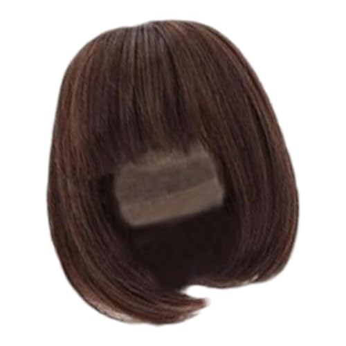 Plüschpuppen-Perücke, Puppenhaarperücke, schulterlanges Haar, Puppenperücke mit Kugelgelenk, BJD-Puppenperücke, Puppenzubehör, Puppenzubehör von Generic
