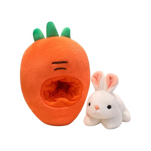 Plüschtier Hase, Plüschtier | Niedliche -Plüschtiere | Hochwertiger Plüschstoff, Tierpuppen Komfort von Generic