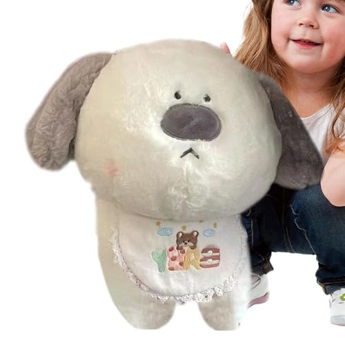 Plüschtier für Welpen, Plüschtier mit großer und süßer Nase, 34 cm, Welpenpuppe, Heimdekoration für Kinder, Kuschelkissen, Anim-Puppe von Generic