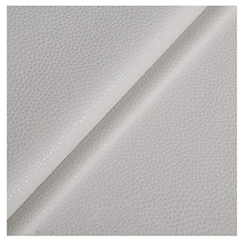 Polster PU Kunstleder Polsterstoff PU Kunstlederfür sämtliche Polsterarbeiten, Autos, Boote, Dekorationen(White,1.38X6) von Generic