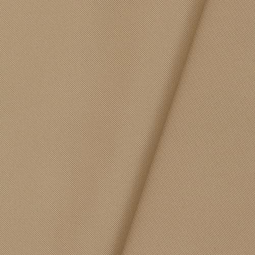 Polyester Stoff Meterware für Rucksäcke, Taschen, Bean Bag, Tierbetten, Strandliegestuhl, Schulzubehör, Reißfest 190g über 30 Farben (Sand) von Generic