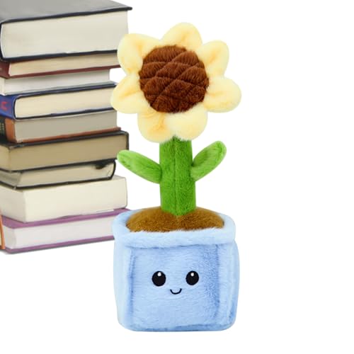 Pop Flower – Spielzeug zur Dekoration des Hauses, flauschig, mit weichem Futter und süßem Design | multifunktionaler Plüschstoff für Familien, Paare, L von Generic
