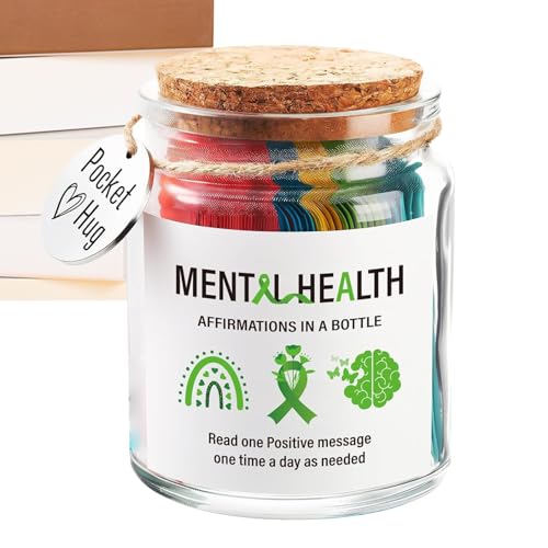 Positive Nachrichten in einer Flasche - 8.4x5,5x6.9cm Papier Affirmation Jar, erhebende Ermutigungsnotizen, Motivationsunterstützungsgeschenk, inspirierende Zitatkarten | Tragbare Art Wörter Container Positive Nachrichten in einer Flasche - 8.4x5,5x6.9cm Papier Affirmation Jar, erhebende Ermutigungsnotizen, Motivationsunterstützungsgeschenk, inspirierende Zitatkarten | Tragbare Art Wörter Container von Generic