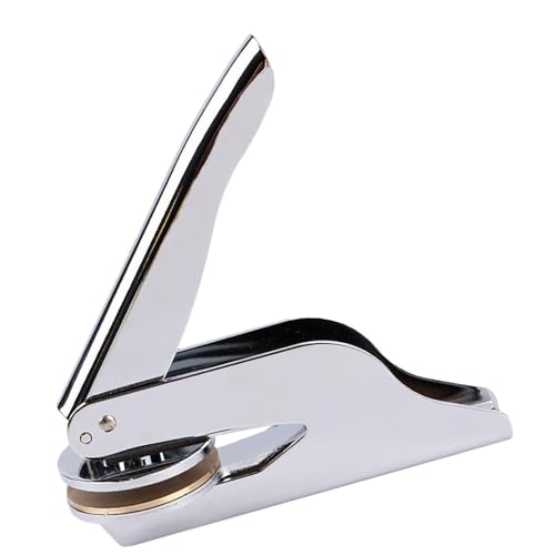 Prägestempel, Buchstempel, persönlicher Buchpräger aus Metall, Handpräge-Stempel für Bücherumschläge, Servietten, Siegelstempel für die meisten Prägestempel, Buchstempel, persönlicher Buchpräger aus Metall, Handpräge-Stempel für Bücherumschläge, Servietten, Siegelstempel für die meisten von Generic