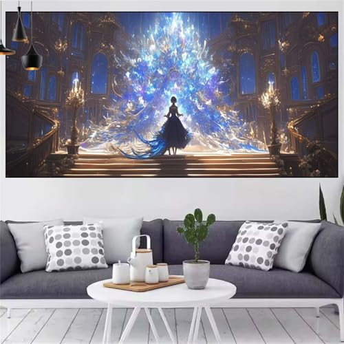 Prinzessin Diamond Painting xxl 100x200cm Diamond Painting Erwachsene Karikatur Diamant Malerei Set,Mosaikherstellung Malen Nach Zahlen Cross Stickerei Kunst Leinwand Malerei Kits,Gifts Frauen CN-382 Prinzessin Diamond Painting xxl 100x200cm Diamond Painting Erwachsene Karikatur Diamant Malerei Set,Mosaikherstellung Malen Nach Zahlen Cross Stickerei Kunst Leinwand Malerei Kits,Gifts Frauen CN-382 von Generic