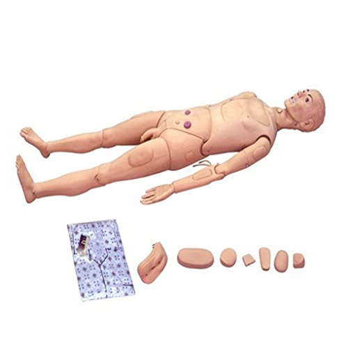 Professionelle Patientenpflege-Männerpuppe, Ausbildung, Lehrmodell, Demonstrationspuppe, menschliches Krankenpflege-TRAI von Generic