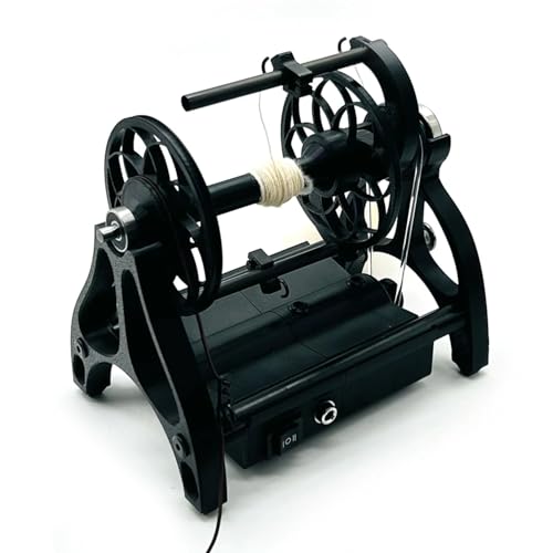 Professionelles elektrisches Spinnrad Elektrischer Garnspinner, 800 U/min, Spinnrad für Wolle, einstellbare Geschwindigkeit, mit 3 Spulen, geeignet für Wolle, Seide, Professionelles elektrisches Spinnrad Elektrischer Garnspinner, 800 U/min, Spinnrad für Wolle, einstellbare Geschwindigkeit, mit 3 Spulen, geeignet für Wolle, Seide, von Generic