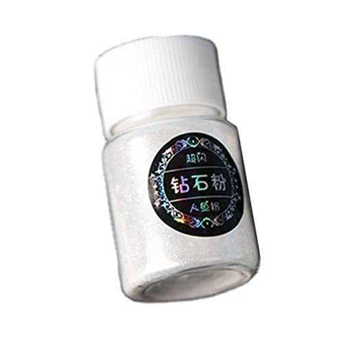 Puder, handgefertigt, Perlglanz-Puder, Glitzer, klar, Kristall, Epoxid, AB-Kleber, farblich passendes Materialpaket von Generic