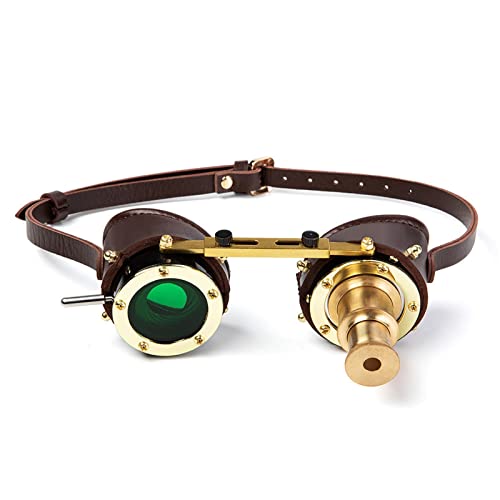Punk-Brille Steampunk Industrial Retro Brille Halloween Party Brille Brille Punk-Brille Steampunk Industrial Retro Brille Halloween Party Brille Brille von Generic