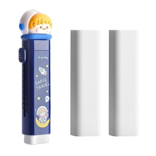 Push Pull Radiergummis Kinder - Dia-Radiergummis - Erweiterbares Cartoon-Design für die Schule, kreativ einziehbare Radiergummis, Push-Pull-Gummi bunt, sauber von Generic