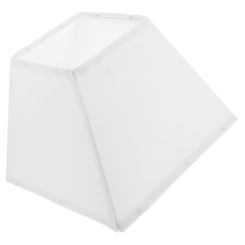 Quadratischer Lampenschirm Aus Weißer Baumwolle Lampenschirm Aus Leinenstoff Zum Aufstecken Lampenschirm Ersatz Für Spinnenbefestigung Für Tischlampen-Stehleuchte Quadratischer Lampenschirm Aus Weißer Baumwolle Lampenschirm Aus Leinenstoff Zum Aufstecken Lampenschirm Ersatz Für Spinnenbefestigung Für Tischlampen-Stehleuchte von Generic