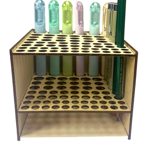 Quadratischer Organizer für Pinsel – praktischer Ständer, langlebiges Material | perfekt für Make-up, Kunst, Schreibtischaufbewahrung, platzsparend, ideal für Büro, Badezimmer, praktisches Zubehör für Quadratischer Organizer für Pinsel – praktischer Ständer, langlebiges Material | perfekt für Make-up, Kunst, Schreibtischaufbewahrung, platzsparend, ideal für Büro, Badezimmer, praktisches Zubehör für von Generic