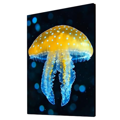 Qualle Malen Nach Zahlen Erwachsene Landschaft Malen Nach Zahlen 120x90 cm DIY Basteln Erwachsene Klarheit Farbe Leinwan Bilder mit Acrylfarben Set 3 Typen Pinsel für Wanddeko Wohnzimmer 2YH-7239 Qualle Malen Nach Zahlen Erwachsene Landschaft Malen Nach Zahlen 120x90 cm DIY Basteln Erwachsene Klarheit Farbe Leinwan Bilder mit Acrylfarben Set 3 Typen Pinsel für Wanddeko Wohnzimmer 2YH-7239 von Generic