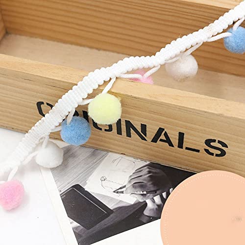 Quaste Bommelborte Pom Bommelband Bommel Dekoband Spitze Nähen Stoff für DIY Nähen Pompoms Bunt Quaste Bommelborte Pom Bommelband Bommel Dekoband Spitze Nähen Stoff für DIY Nähen Pompoms Bunt von Generic