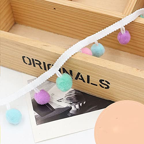 Quaste Bommelborte Pom Bommelband Bommel Dekoband Spitze Nähen Stoff für DIY Nähen Pompoms Bunt Quaste Bommelborte Pom Bommelband Bommel Dekoband Spitze Nähen Stoff für DIY Nähen Pompoms Bunt von Generic