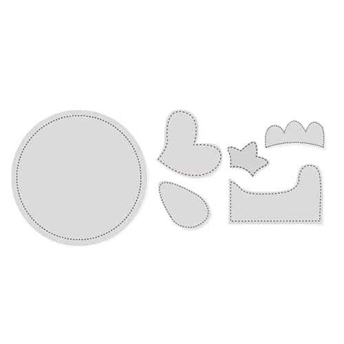 Quilting-Lineal Modell Hühnerkörbchen, Lineal zum Nähen von Hühnerkorb,Modell Modell Quilting-Lineal mit Kükenkorb | Zeichenwerkzeuge für Nähschablonen p von Generic